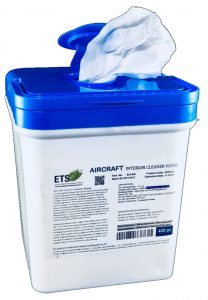 Aircraft Interior Cleaner Tissue wipes